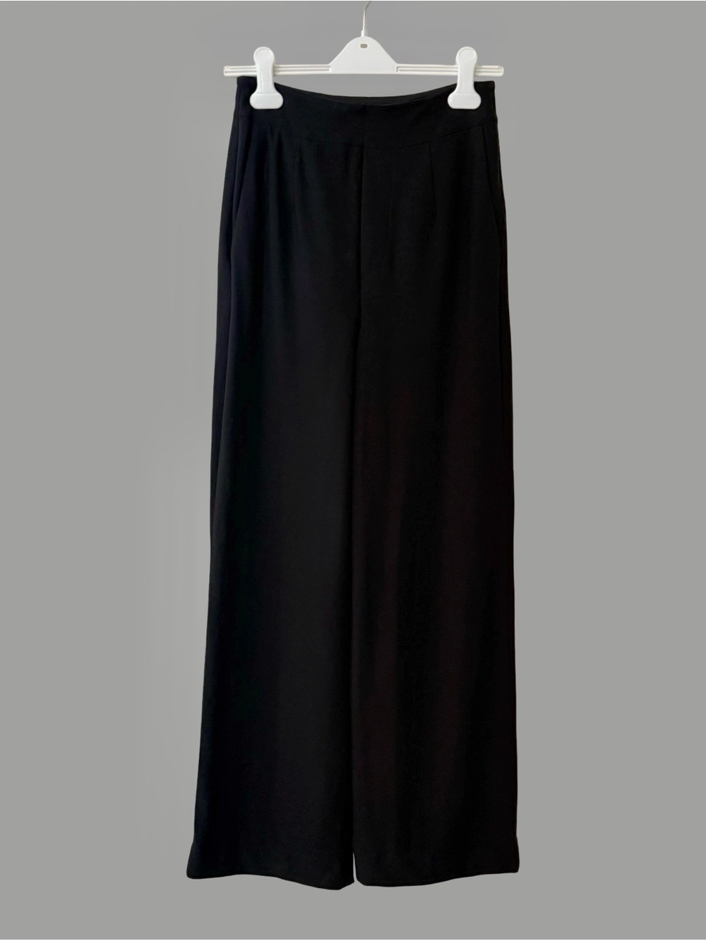 Lyssé Black High Waist Wide Leg Pants S